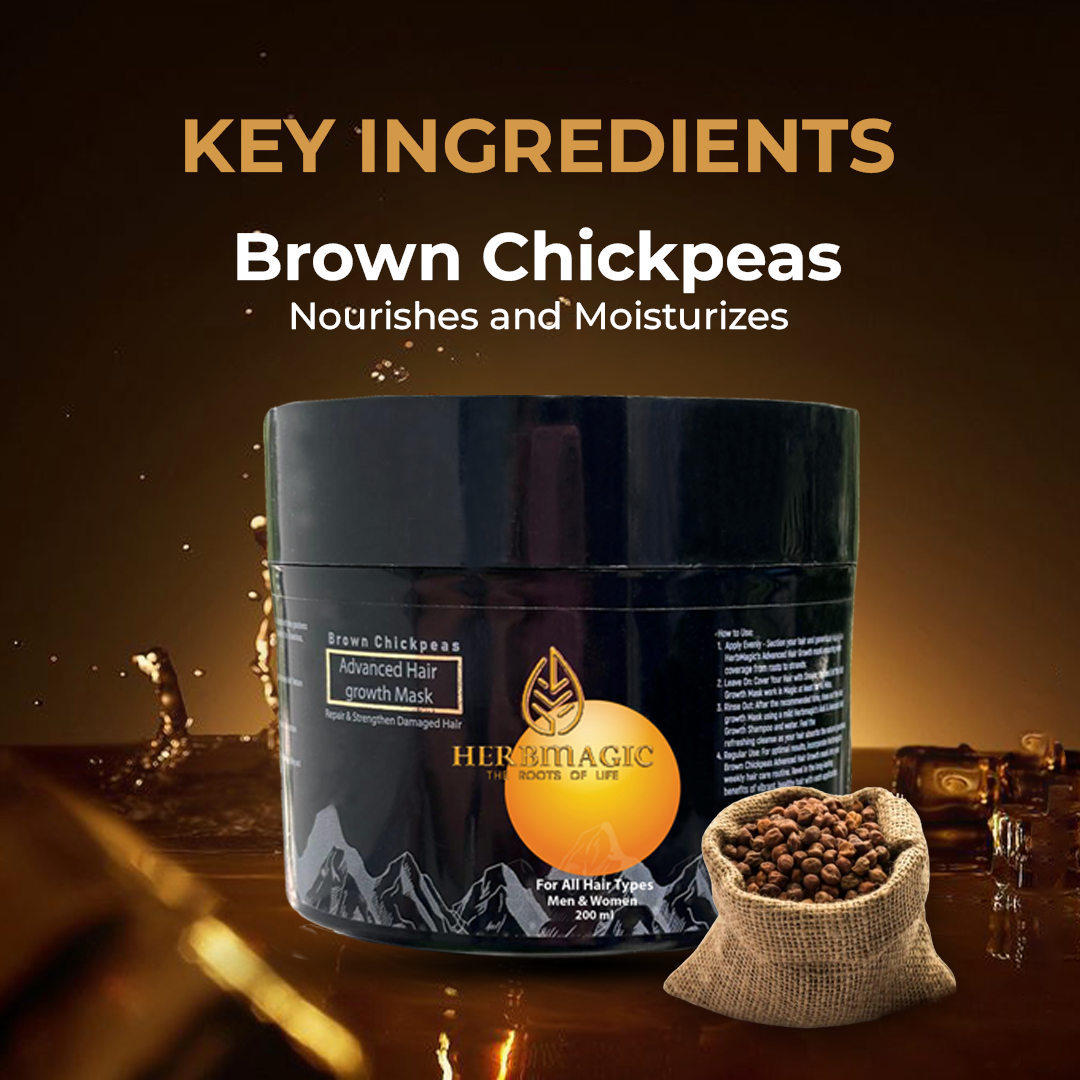 Brown Chickpeas Advanced Hair growth Mask